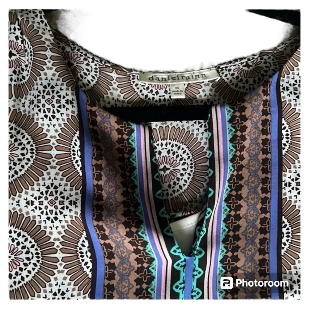 EUC Daniel Rainn XS shirt dress - Picture 2 of 7